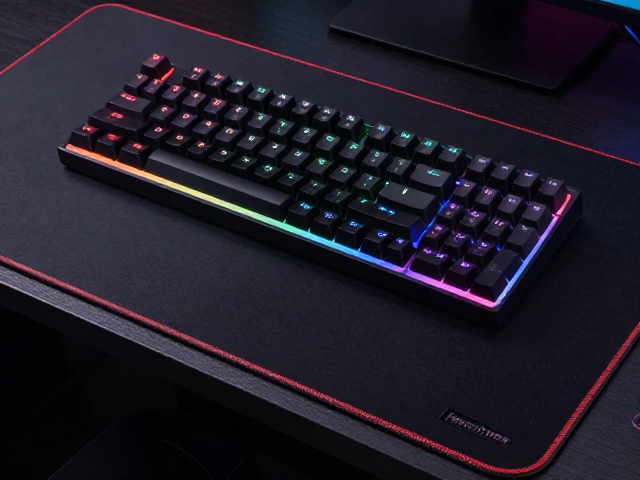 Keychron键程多长?搭配电竞RGB桌垫,打造极致机械手感