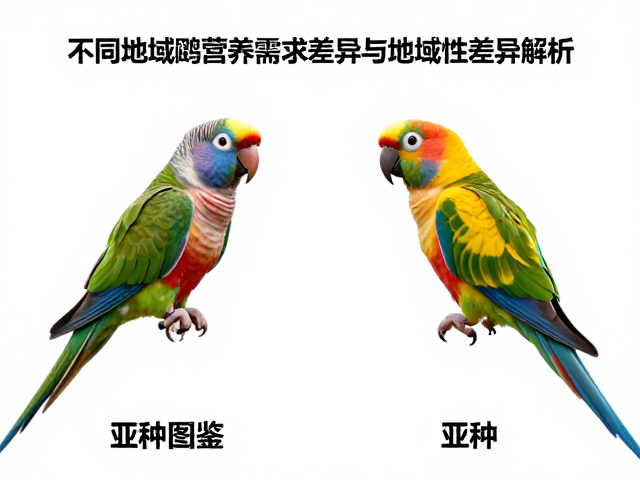 亚种对比图鉴，不同地域鹦鹉营养需求差异与地域性差异解析