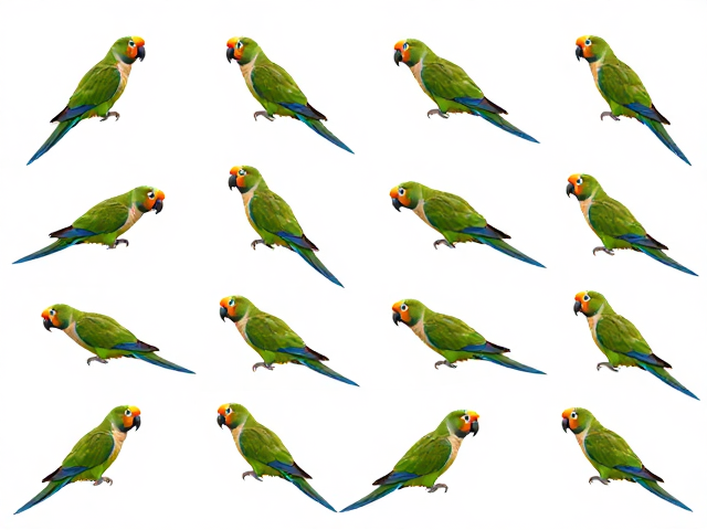 亚种对比图鉴，不同鹦鹉营养需求与捕食觅食行为全解析