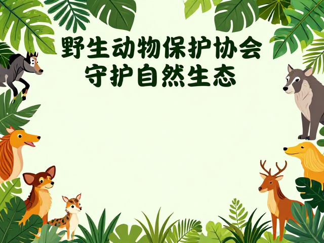 野生动物保护协会发起生物多样性公益行动，守护自然生态