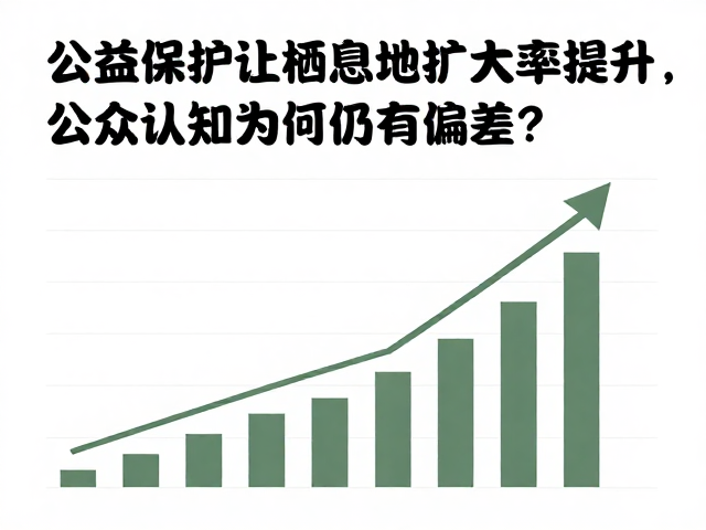 公益保护让栖息地扩大率提升,公众认知为何仍有偏差?