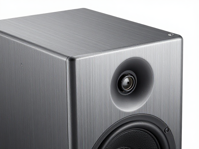 金属拉丝工艺立体声电竞音箱,3.5mm AUX接口低延迟高音质