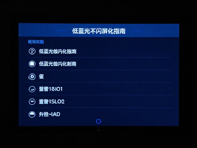 主机画面输出与刷新率设置,低蓝光不闪屏优化指南