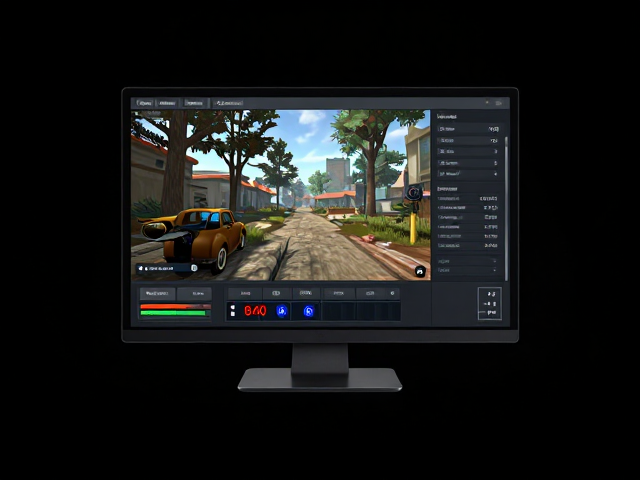 DisplayPort 1.4主机画面输出,游戏场景预设与画质优化指南
