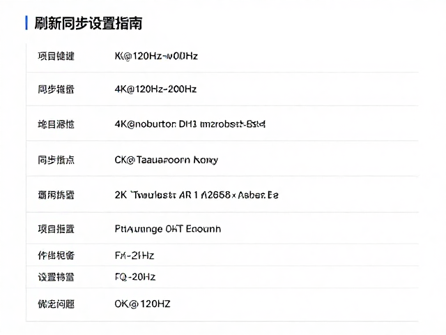 4K@120Hz主机画面输出,刷新率与垂直同步设置指南