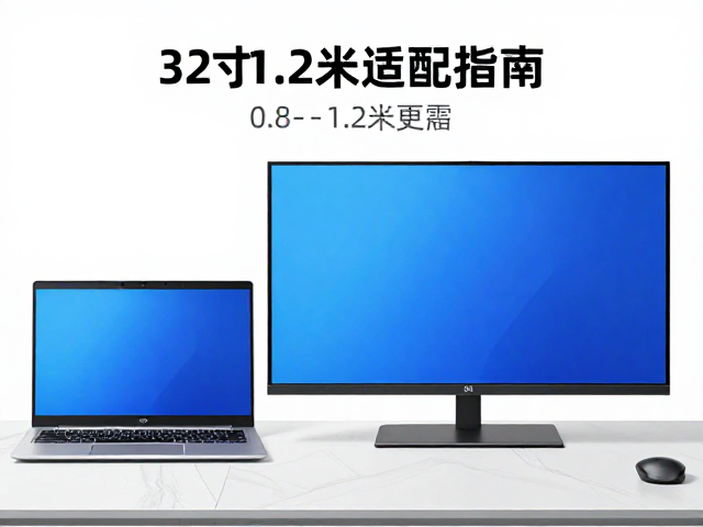 21.5寸与32寸怎么选？0.8-1.2米桌面适配指南，32寸沉浸感更强