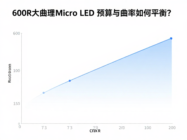 600R大曲率Micro LED,预算与曲率如何平衡?