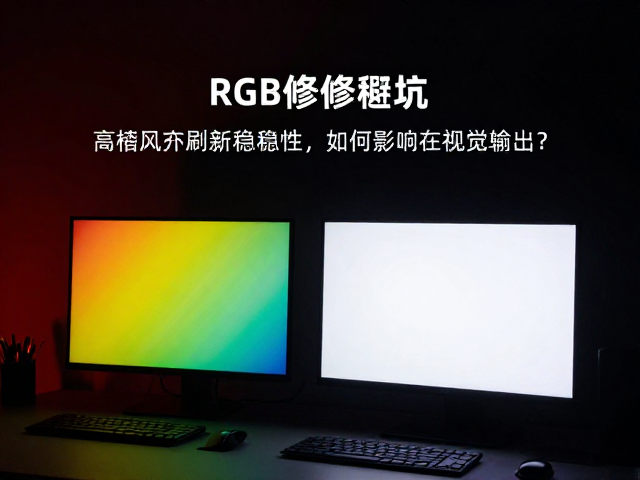 平面设计修图避坑,RGB灯效与刷新率稳定性如何影响视觉输出?