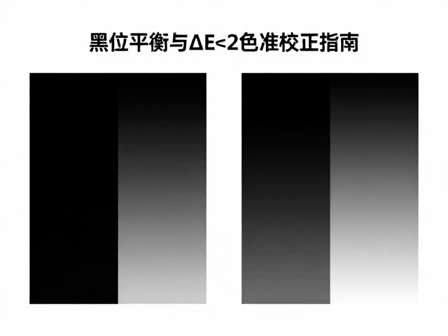 平面设计修图技巧,黑位平衡与ΔE<2色准校正指南