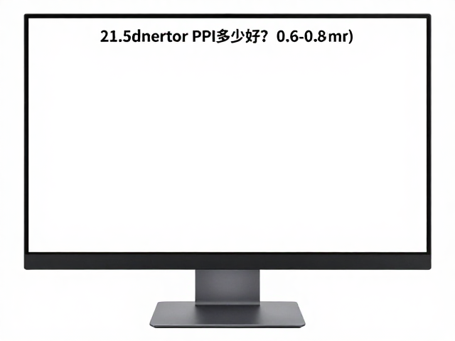 21.5英寸显示器PPI多少好？0.6-0.8米视距下的最佳清晰度指南