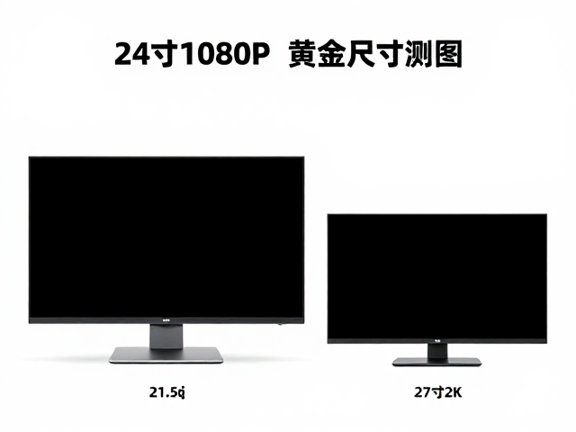 24寸1080P、21.5寸与27寸2K(109PPI)怎么选?黄金尺寸评测
