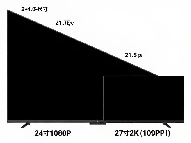 24寸1080P、21.5寸与27寸2K(109PPI)怎么选?黄金尺寸评测