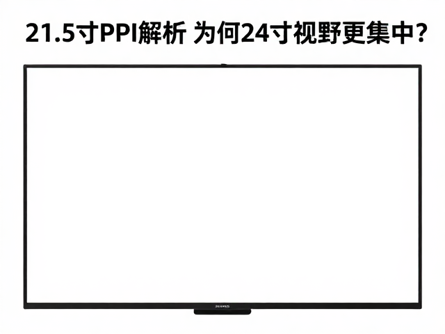 21.5英寸PPI解析，为何24寸视野更集中？高清屏选购指南