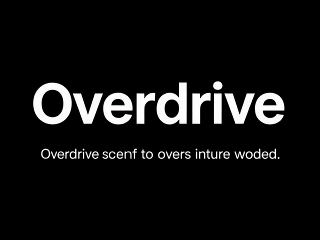 Overdrive过驱与均匀化亮度技术,平面设计修图提升显示效果