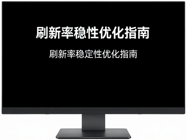 平面设计修图技巧,文字清晰模式与刷新率稳定性优化指南