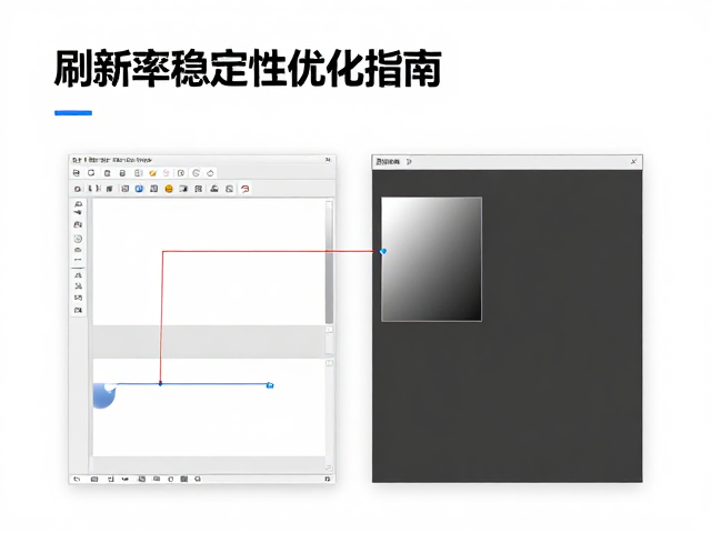 平面设计修图技巧,文字清晰模式与刷新率稳定性优化指南