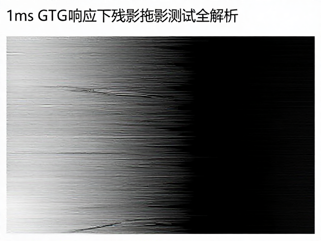 平面设计修图技巧,1ms GTG响应下残影与拖影测试全解析