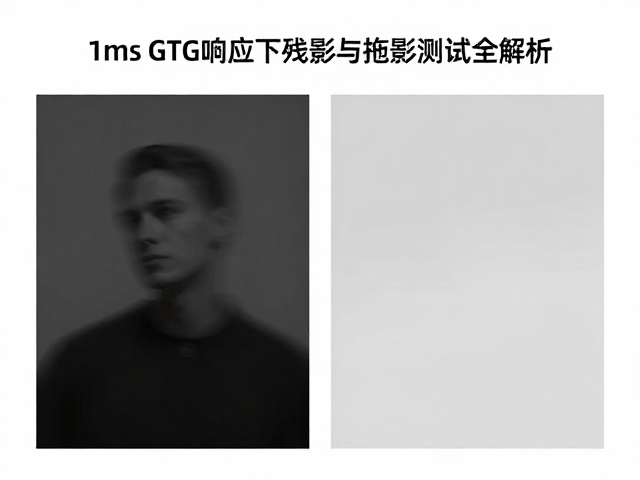平面设计修图技巧,1ms GTG响应下残影与拖影测试全解析