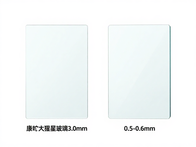 康宁大猩猩玻璃3.0mm与0.5-0.6mm标准型对比，液晶面板玻璃选型指南
