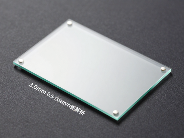 3.0mm液晶面板玻璃与0.5-0.6mm标准型对比，莫氏硬度表面性能全解析