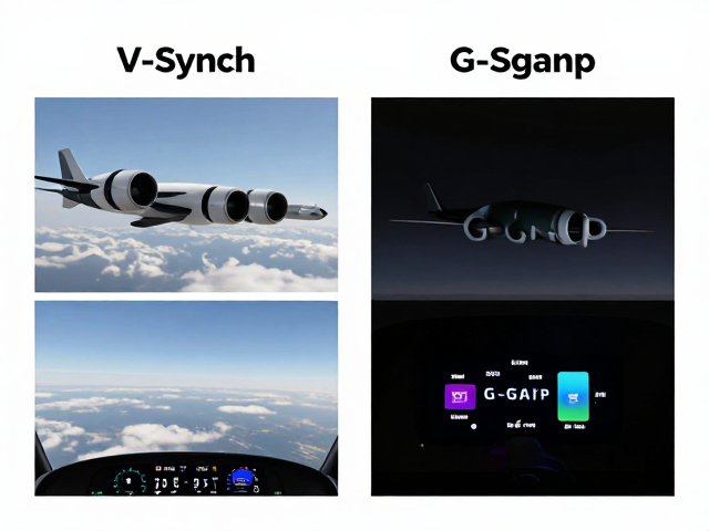 飞行模拟观测下V-Sync与G-Sync差异,广色域sRGB/DCI-P3怎么选?