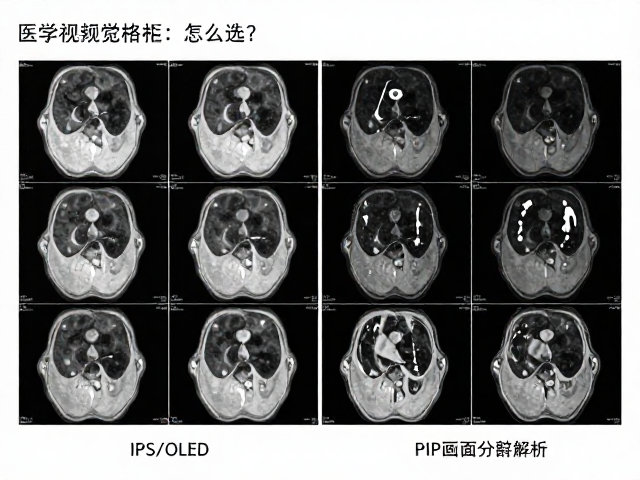 医学影像阅览面板怎么选？IPS/OLED/VA对比与PIP画面分割解析