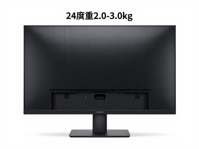 24英寸显示器裸重2.0-3.0kg,背板材质与包装防护重量深度对比