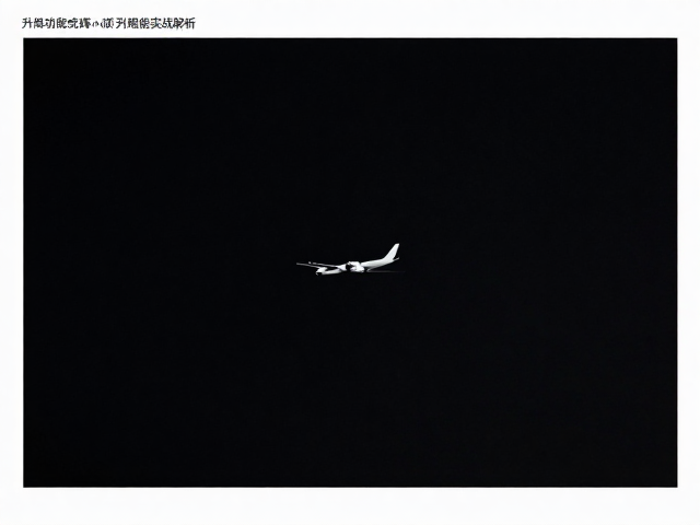 飞行模拟观测黑平衡与暗部细节增强,升降功能实战解析