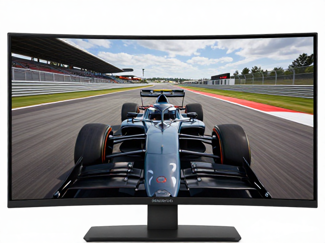 Samsung Odyssey搭配赛车模拟显示,2K/4K高分辨率沉浸体验指南