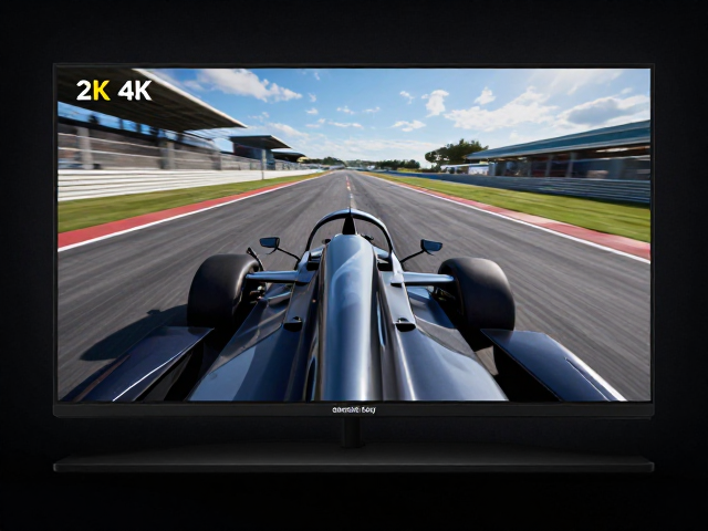 Samsung Odyssey搭配赛车模拟显示,2K/4K高分辨率沉浸体验指南