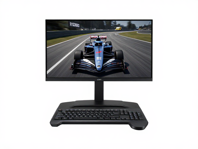 ASUS ROG Swift赛车模拟显示,俯仰/旋转/升降调试指南