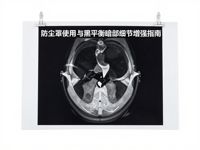 医学影像阅览技巧,防尘罩使用与黑平衡暗部细节增强指南