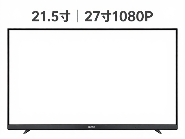 21.5寸与27寸1080P对比,边框宽度与81PPI颗粒感选购指南