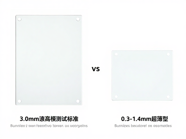 3.0mm液晶面板玻璃测试标准 vs 0.3-0.4mm超薄型差异解析