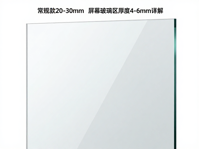钢化玻璃面板多厚?常规款20-30mm,屏幕玻璃区域厚度4-6mm详解
