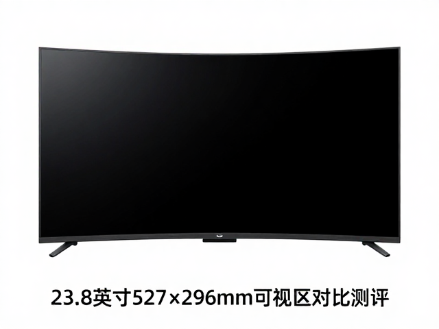 40寸双4K曲面屏怎么选?23.8英寸527×296mm可视区对比评测