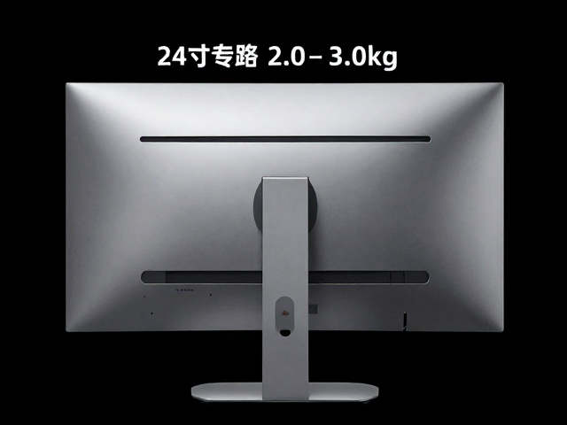 24寸显示器2.0-3.0kg重?高端机型金属背板致散热好却增重解析