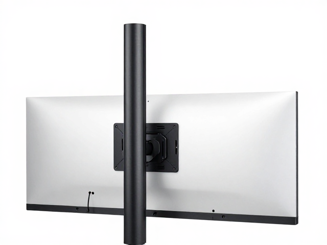 VESA 75mm孔距装显示器,尼龙柱防螺丝顶坏屏幕的避坑指南