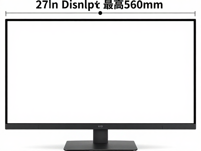 27英寸显示器最高560mm?从桌面起算多屏平齐调整指南