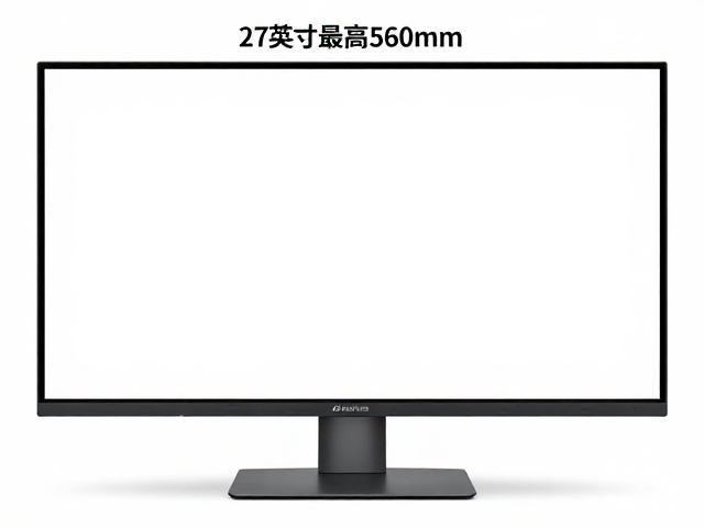 27英寸显示器最高560mm?多屏拼接高度差计算与底座展开高度指南