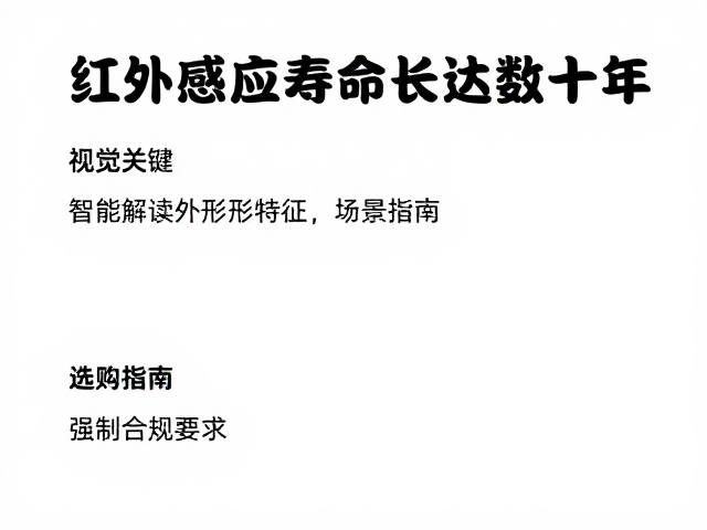 红外感应寿命长达数十年,智能灯具外形特征与选购指南