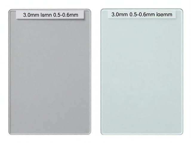 3.0mm液晶面板玻璃与0.5-0.6mm标准型对比,行业通用测试标准解析