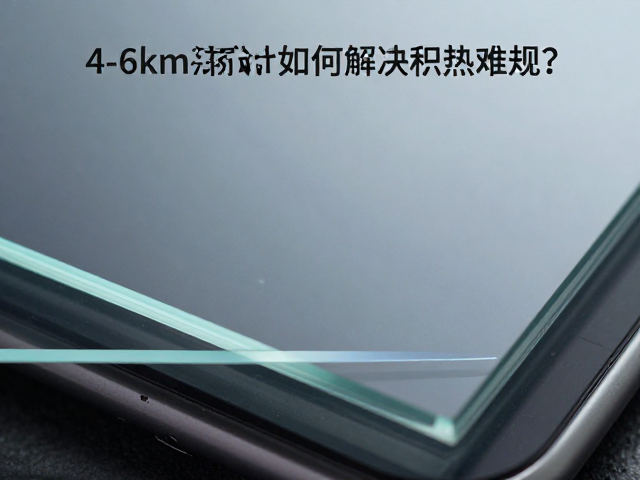 屏幕玻璃4-6mm厚防绊线设计,如何解决积热难题?