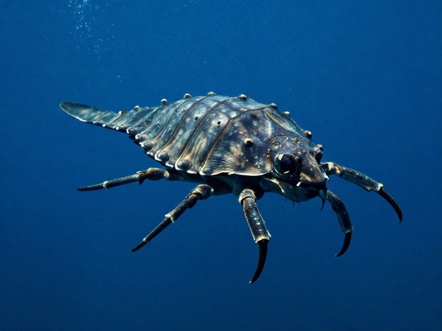 背甲60-90厘米，外形奇特声呐弱，揭秘深海神秘生物