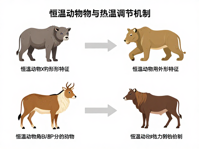 恒温动物外形特征,气候适应性与体温调节机制解析