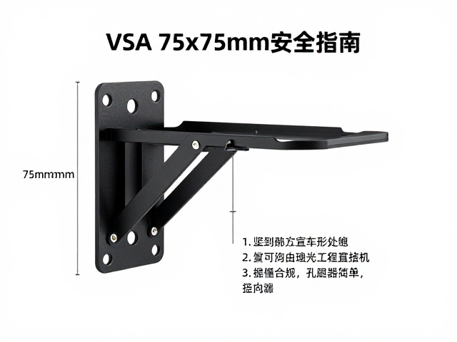 VESA 75x75mm支架承重多少?检查75mm孔距挂架安全指南