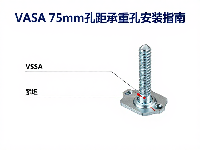 VESA 75mm孔距承重检查与隐形走线孔安装指南