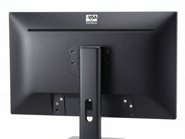 VESA 75x75mm怎么量?用卷尺精准测量,轻松适配显示器支架