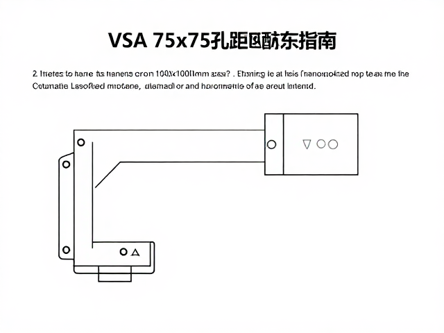 VESA 75x75孔距匹配指南,如何适配100x100mm支架?