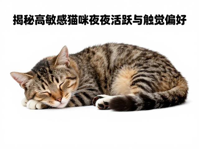 猫白天嗜睡?揭秘高敏感猫咪夜间活跃与触觉偏好